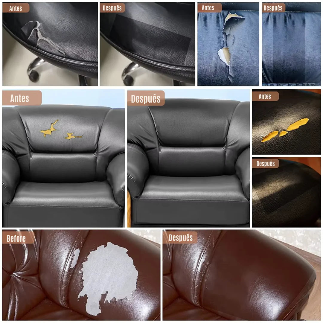 AdhiCuero™ – Parche de Reparación de Cuero 150×50 cm