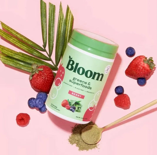 Bloom Nutrition® Batido Verde Antiinflamatorio y Energizante (334 gr)
