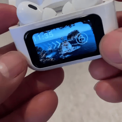 SoundPro™ Audífonos inalámbricos con pantalla Led inteligente y control táctil.