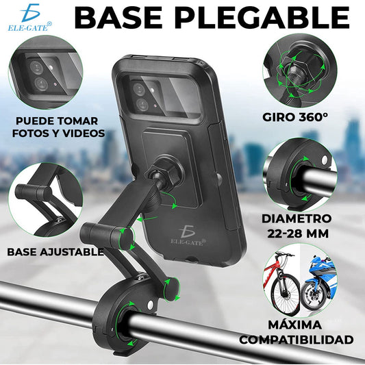 RutaFirme™ Soporte Impermeable y Anticaídas para Cualquier Celular