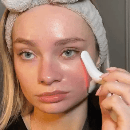 FaceLift Pro™ Masajeador facial,  tonifica la piel, reduce la papada y suaviza arrugas con calor, vibración y luz LED.