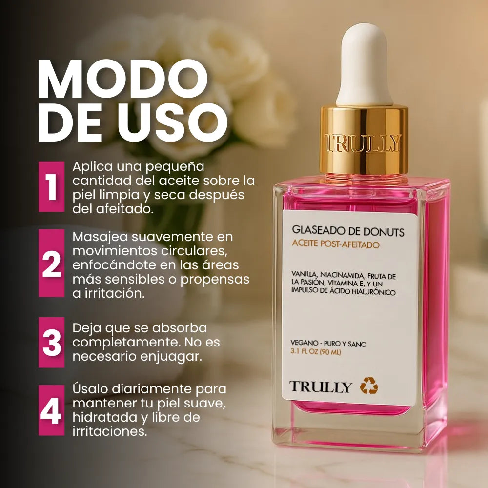Truly™ 90ml- Serum hidratante, Piel ultra suave y libre de irritación al instante.